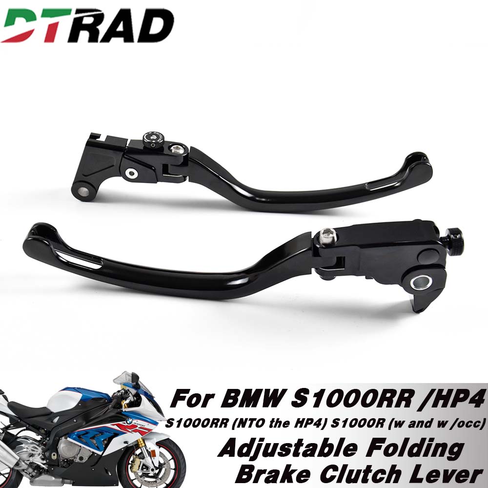 Cnc Aluminum Adjustable Brake Clutch Levers - Leviers d'embrayage pliables CNC pour moto,