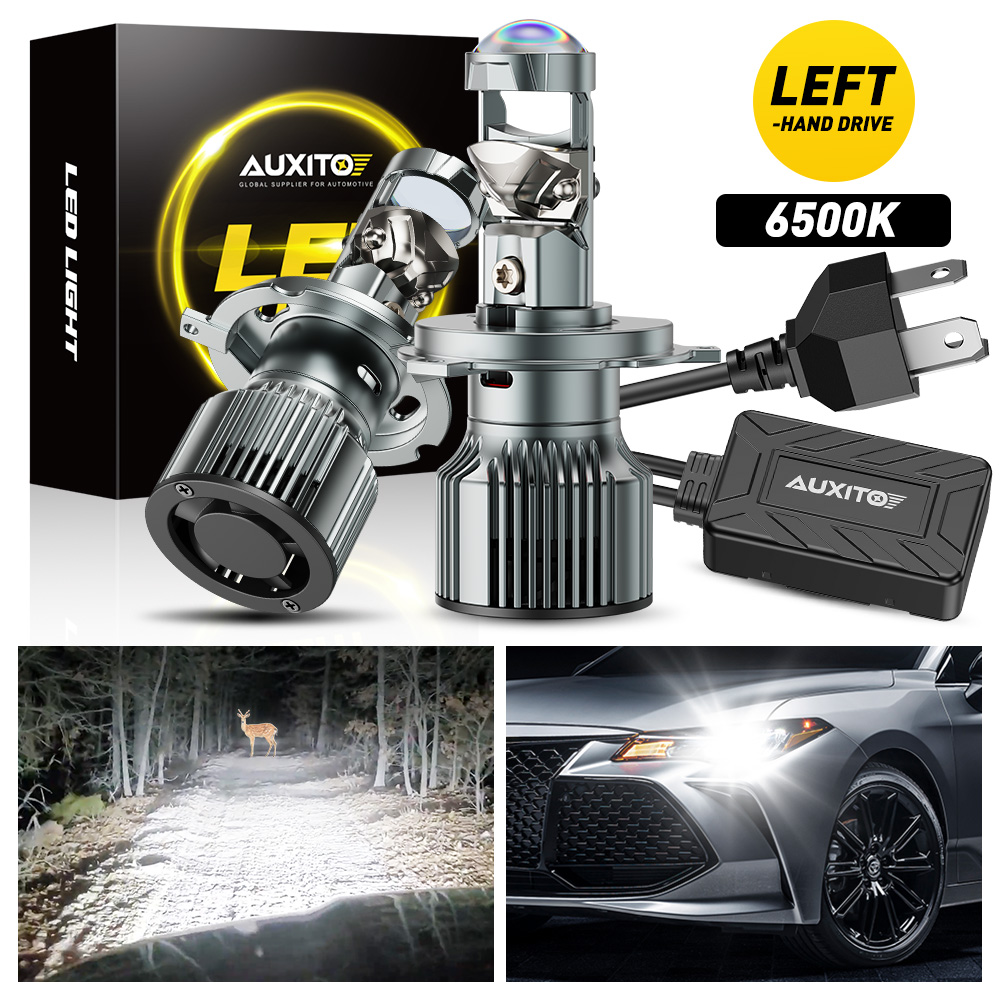 AUXITO Canbus H4 LED – phare à - Universal Motorcycle Led Headlight Projector avis et prix