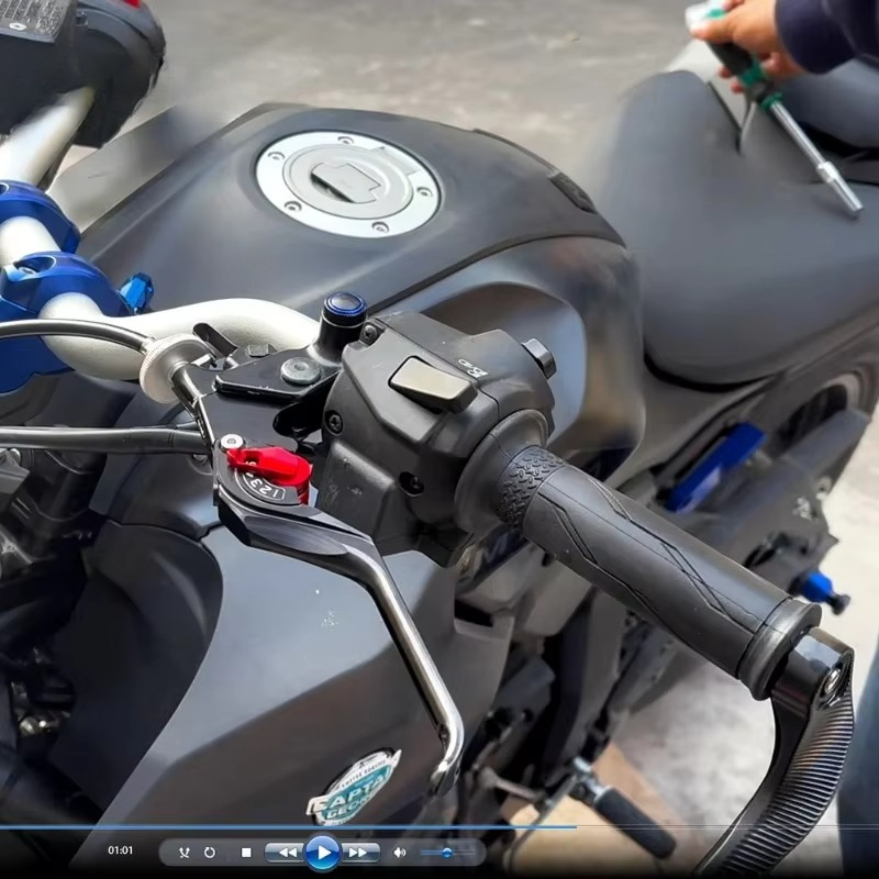 Nouveau pour Yamaha MT07 2025  - Cnc Aluminum Adjustable Brake Clutch Levers avis et prix